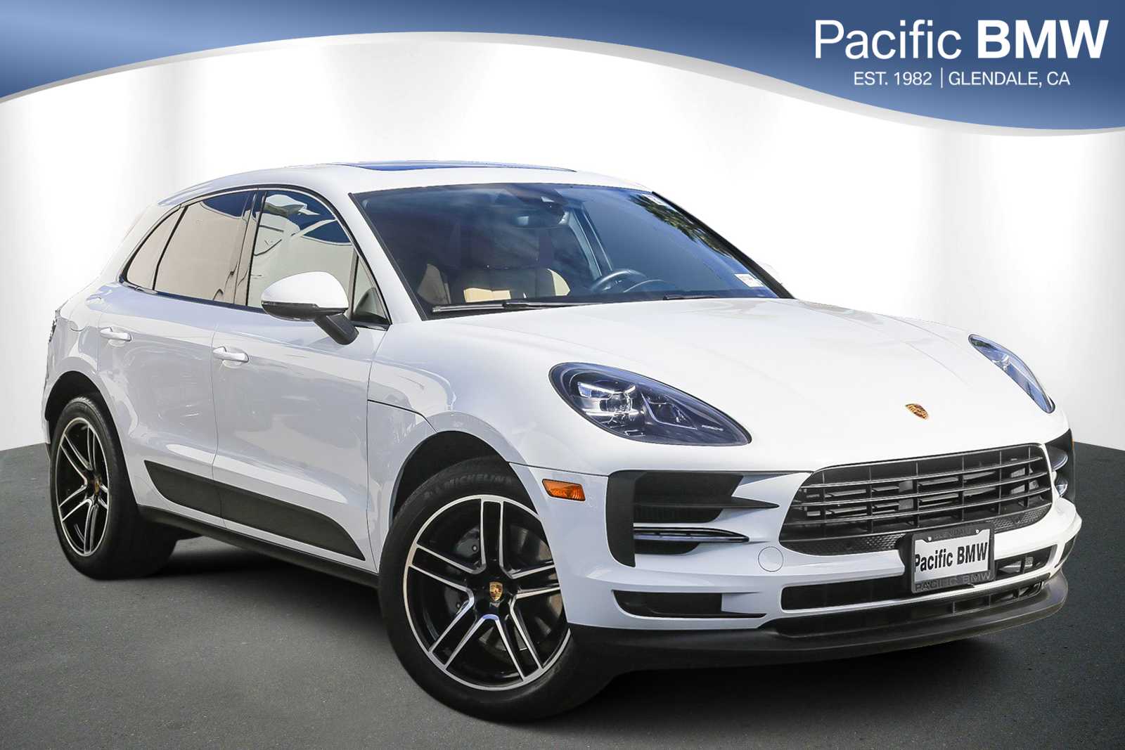 Carrara White Metallic 2021 Porsche Macan S AWD SUV / Crossover All-Wheel Drive 7-Speed Automatic