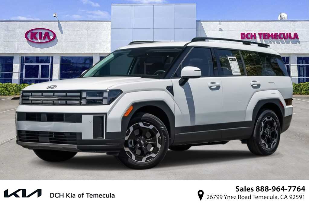 Serenity White 2025 Hyundai Santa Fe SUV / Crossover Front-Wheel Drive 8-Speed Automatic