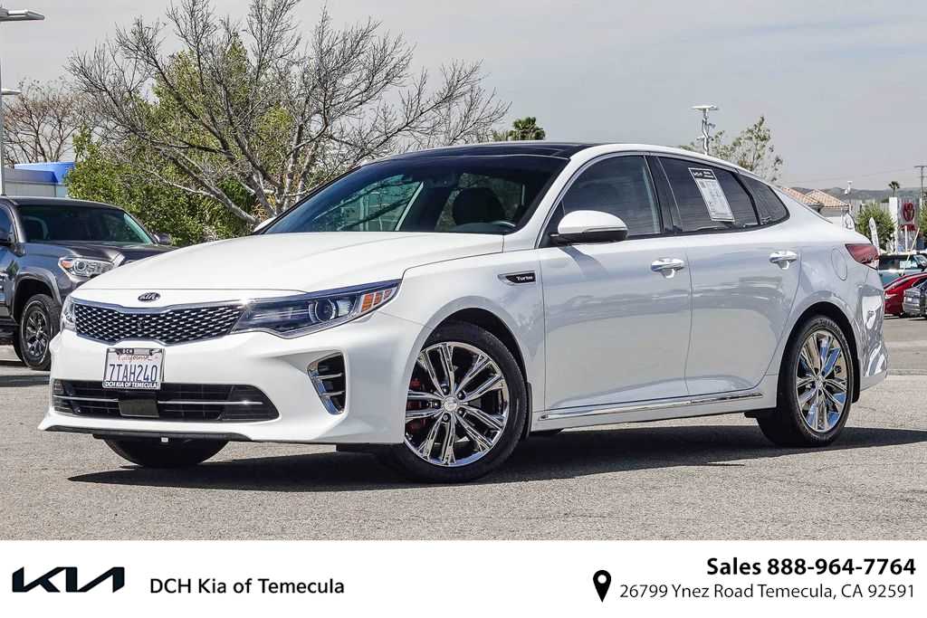 Snow White Pearl 2016 Kia Optima SXL Turbo Sedan Front-Wheel Drive 6-Speed Automatic