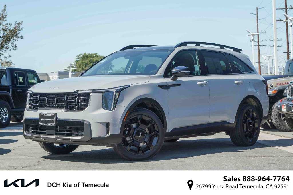 Wolf Gray 2024 Kia Sorento SUV / Crossover All-Wheel Drive 8-Speed Automatic