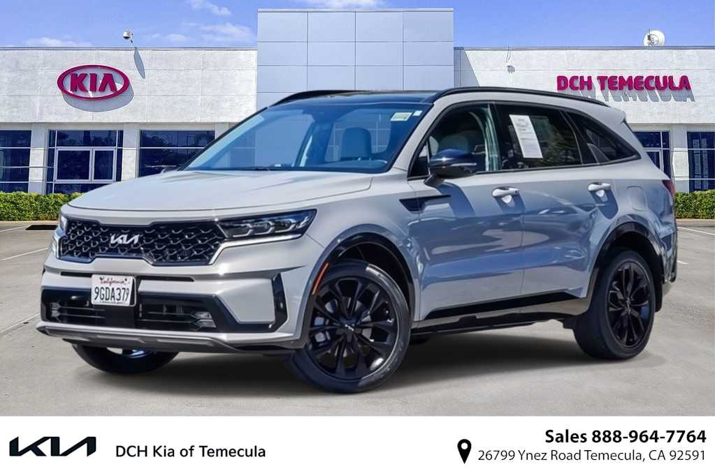 Wolf Gray 2023 Kia Sorento SX AWD SUV / Crossover All-Wheel Drive 8-Speed Automatic