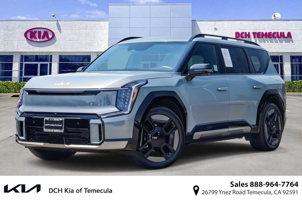 Iceberg Green 2024 Kia EV9 GT-Line AWD SUV / Crossover All-Wheel Drive 1-Speed Automatic