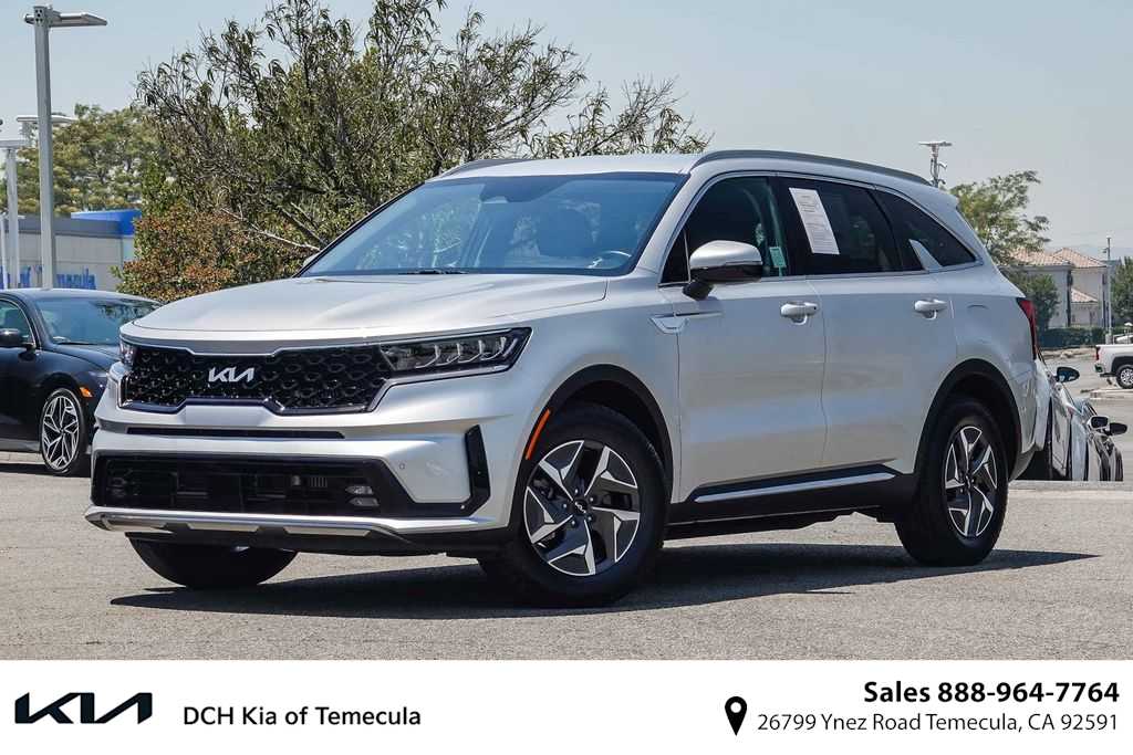 Silky Silver 2023 Kia Sorento Hybrid EX FWD SUV / Crossover Front-Wheel Drive 6-Speed Automatic