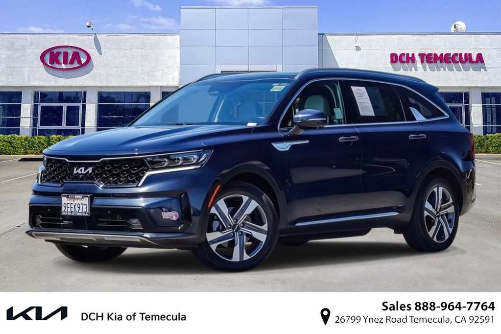 Gravity Blue 2023 Kia Sorento Plug-In Hybrid SX Prestige AWD SUV / Crossover All-Wheel Drive 6-Speed Automatic