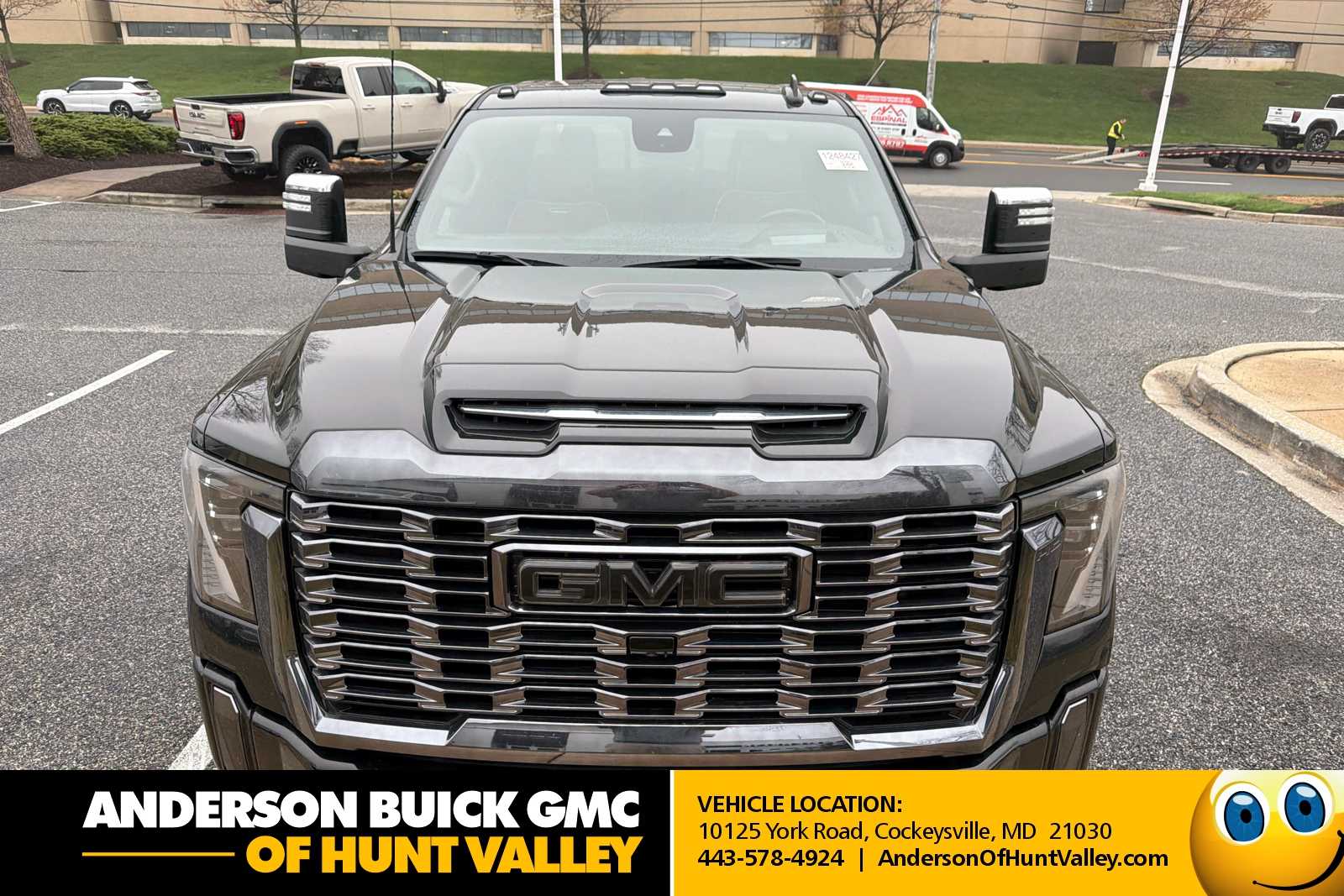 Onyx Black 2024 GMC Sierra 3500HD Denali Ultimate Crew Cab 4WD Pickup Truck Four-Wheel Drive Automatic