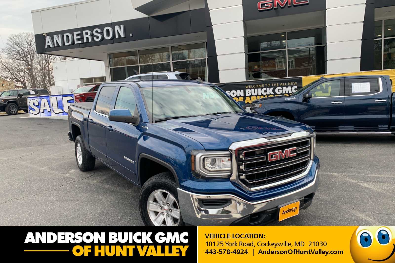 2017 GMC Sierra 1500 SLE Crew Cab 4WD
