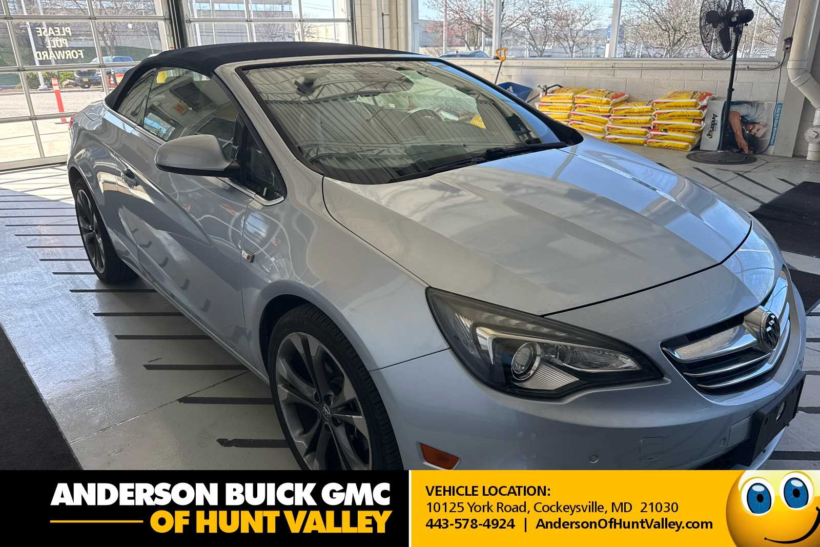 Flip Chip Silver Metallic 2016 Buick Cascada Premium FWD Convertible Front-Wheel Drive 6-Speed Automatic