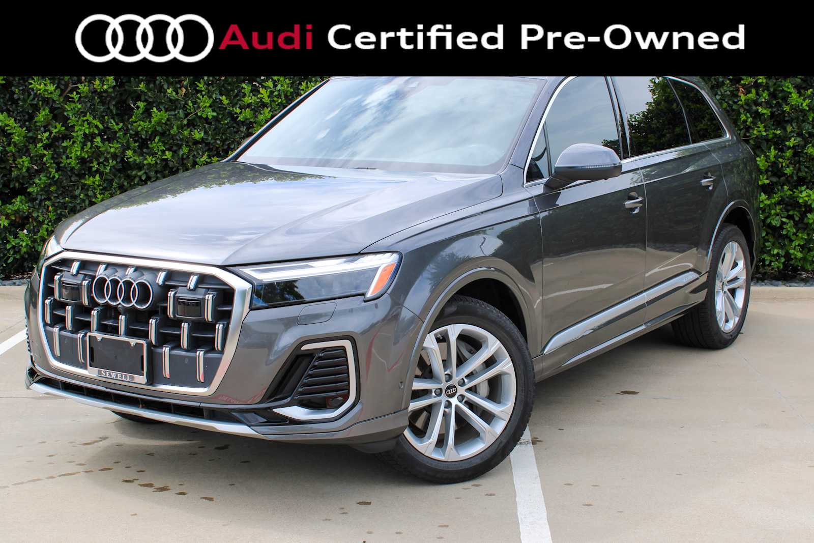 新品未使用 AP STUDIO over collegesweat グレー Certified Pre-Owned 2026 Audi Q7 Premium Sport Utility in #5396731