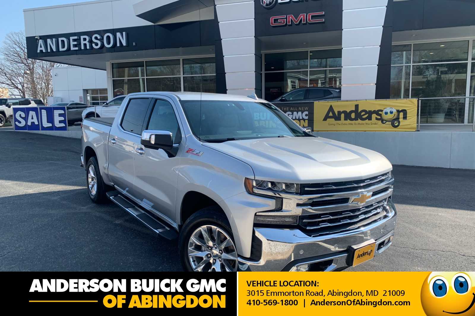 2019 Chevrolet Silverado 1500 LTZ Crew Cab 4WD