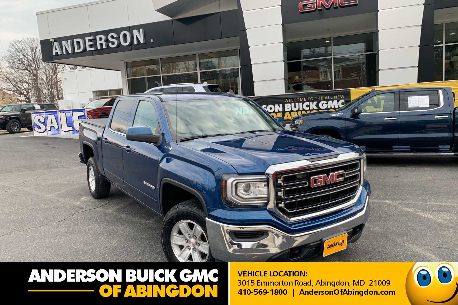 2017 GMC Sierra 1500 SLE Crew Cab 4WD