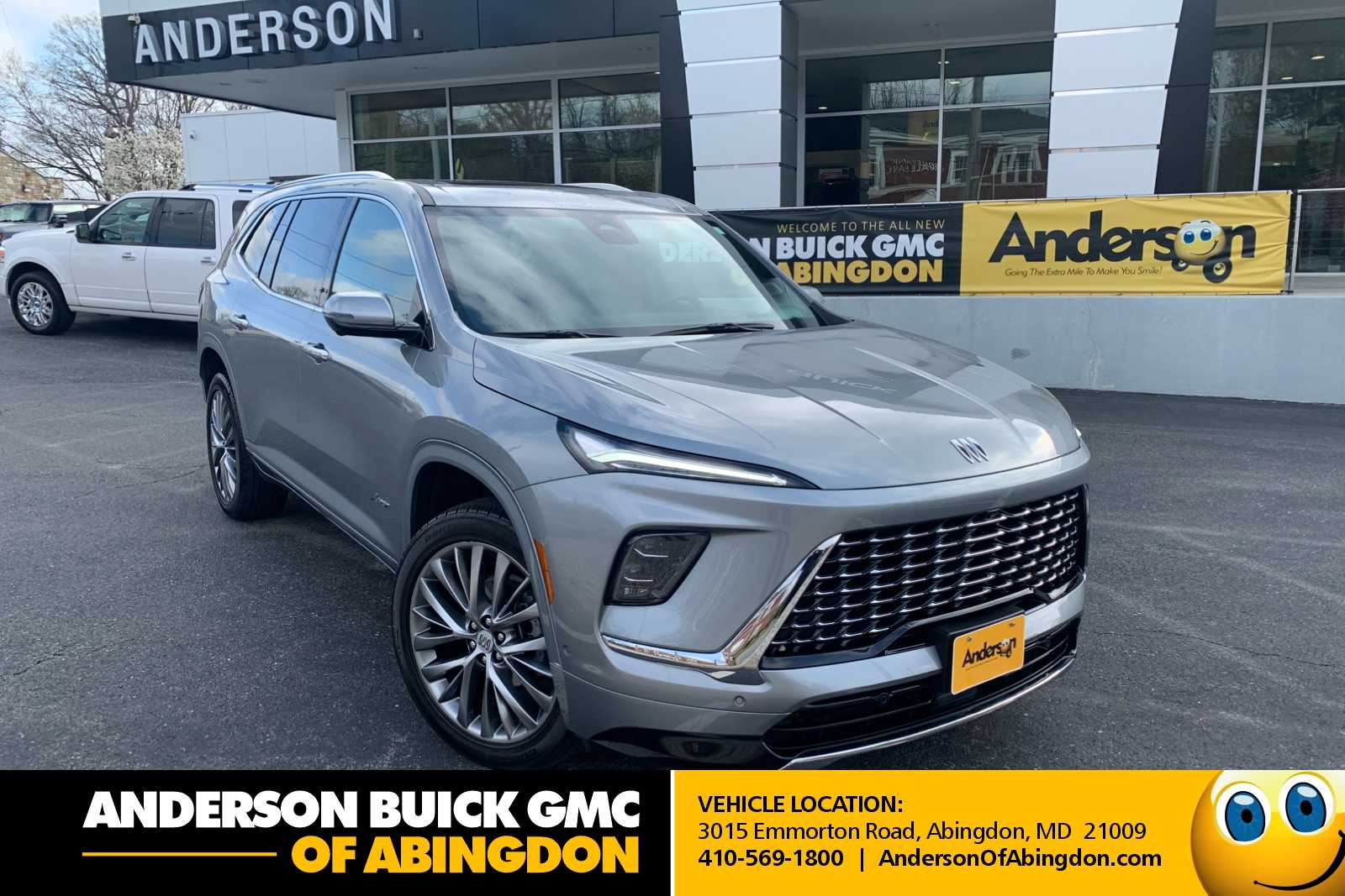 Moonstone Gray Metallic 2025 Buick Enclave Avenir AWD SUV / Crossover Four-Wheel Drive 8-Speed Automatic