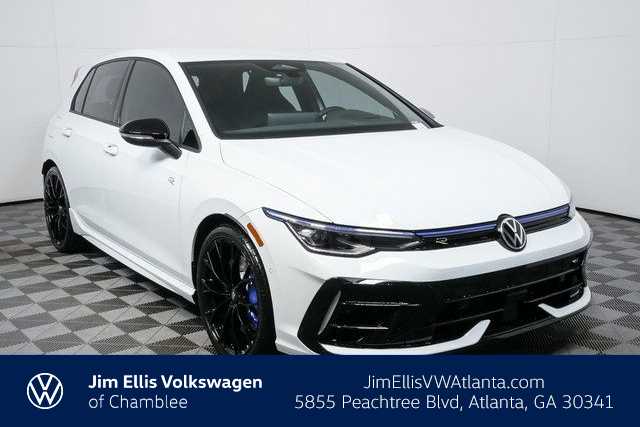 Pure White 2026 Volkswagen Golf R Hatchback All-Wheel Drive 7-Speed Automatic