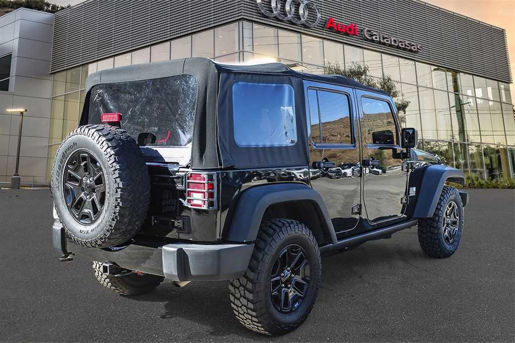 2017 Jeep Wrangler Unlimited Willys Wheeler 4