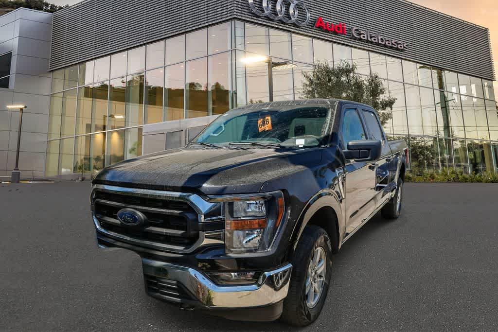 Agate Black Metallic 2023 Ford F-150 Pickup Truck Four-Wheel Drive Automatic