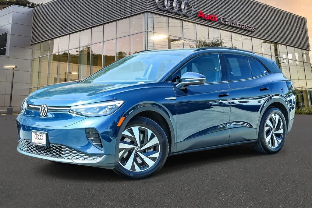 Blue 2023 Volkswagen ID.4 SUV / Crossover Rear-Wheel Drive 1-Speed Automatic