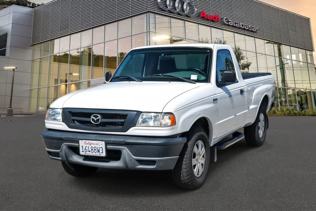 Classic White 2005 Mazda B-Series Pickup Truck Rear-Wheel Drive Automatic