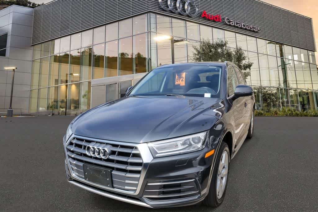 Gray 2019 Audi Q5 quattro Premium 45 TFSI SUV / Crossover All-Wheel Drive 7-Speed Automatic