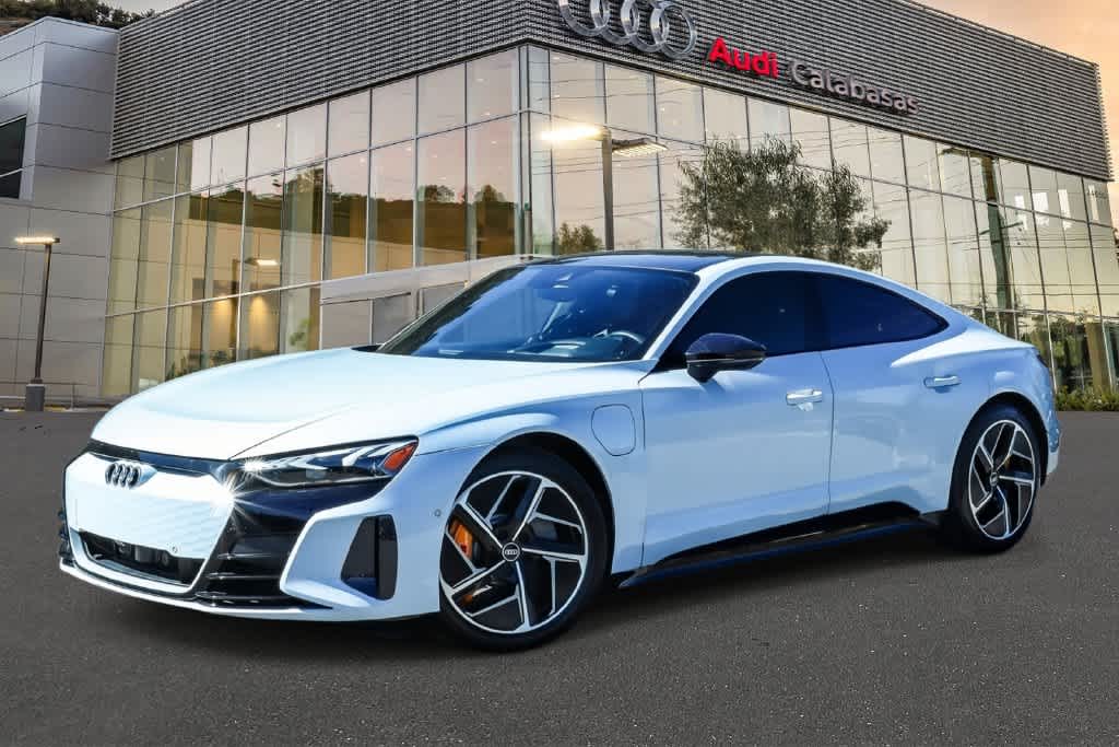 Suzuka Gray Metallic 2023 Audi RS e-tron GT Sedan All-Wheel Drive 2-Speed Automatic