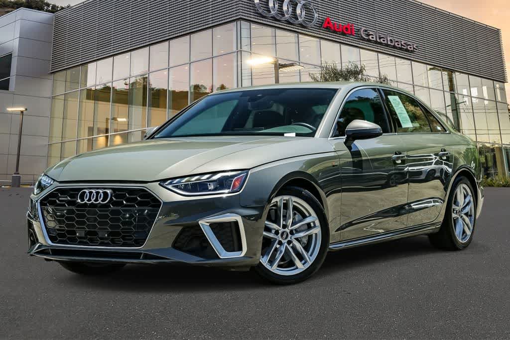 Chronos Gray Metallic 2024 Audi A4 quattro Premium S Line 45 TFSI AWD Sedan All-Wheel Drive 7-Speed Automatic