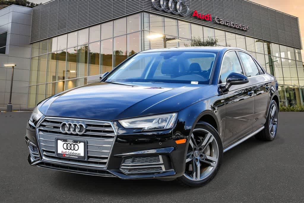 Black 2017 Audi A4 2.0T quattro Premium Plus AWD Sedan All-Wheel Drive 7-Speed Automatic