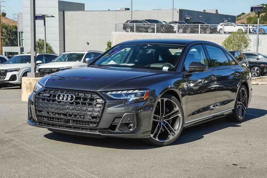 Gray 2026 Audi A8 Sedan All-Wheel Drive 8-Speed Automatic