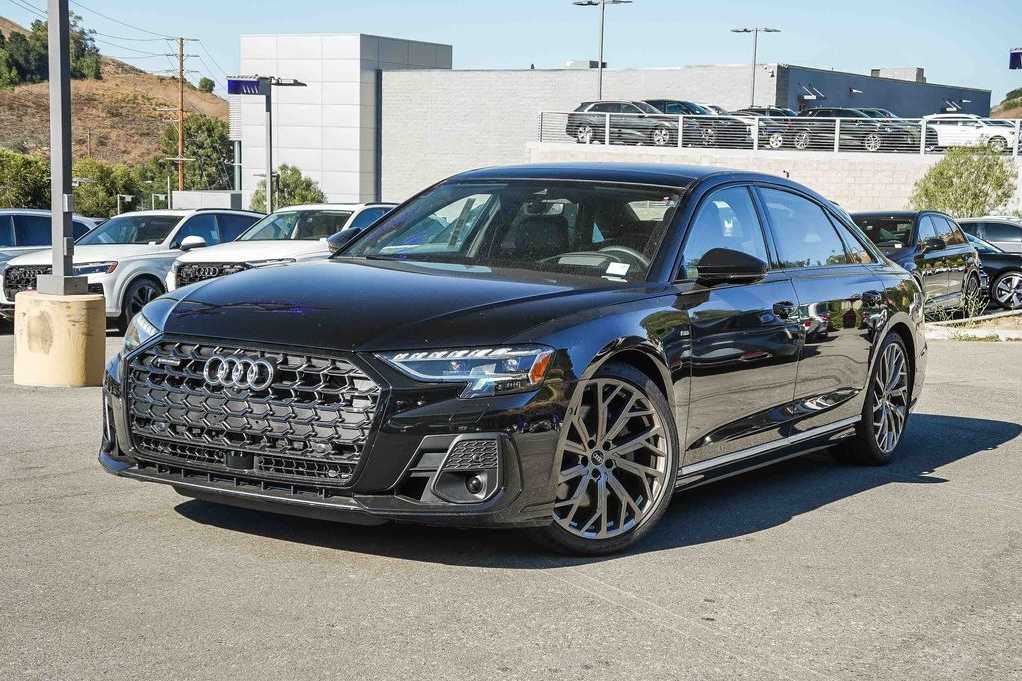 Black 2026 Audi A8 Sedan All-Wheel Drive 8-Speed Automatic