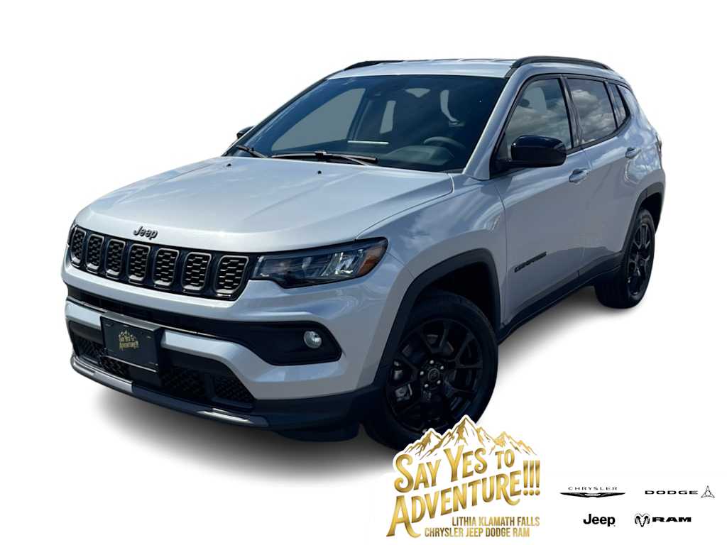 Silver Zynith Metallic Clearcoat 2026 Jeep Compass Latitude Altitude 4WD SUV / Crossover Four-Wheel Drive 8-Speed Automatic