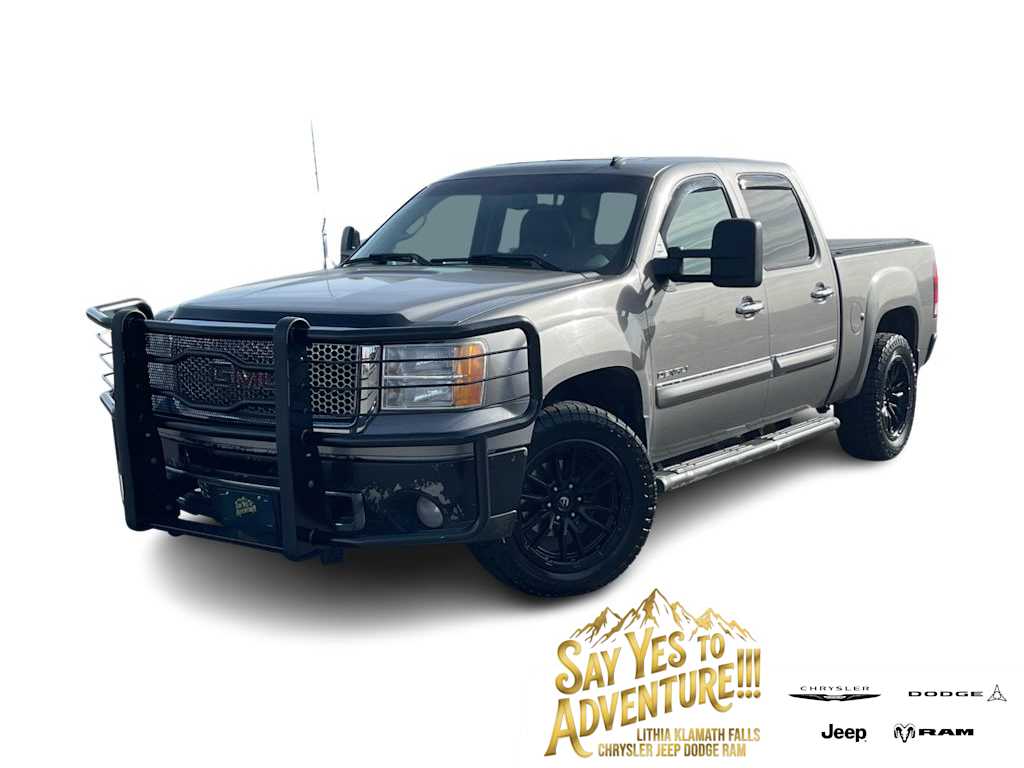 Steel Gray Metallic 2012 GMC Sierra 1500 Denali Crew Cab AWD Pickup Truck All-Wheel Drive 6-Speed Automatic