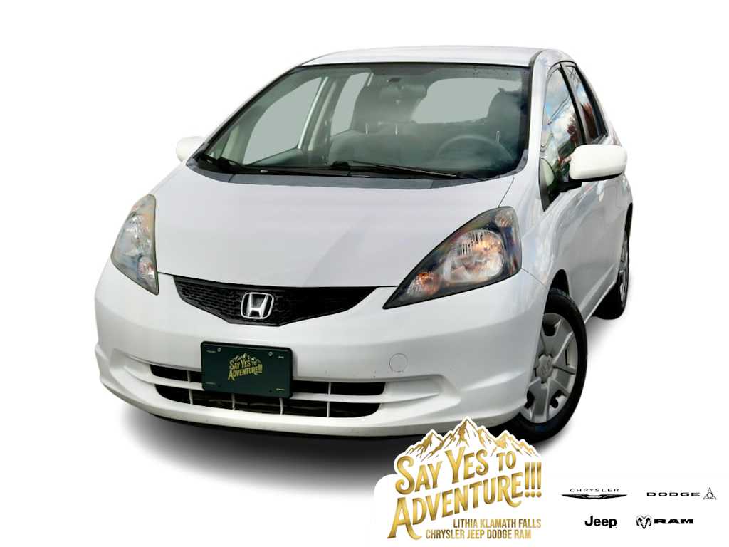 Taffeta White 2012 Honda Fit Base Hatchback Front-Wheel Drive 5-Speed Automatic