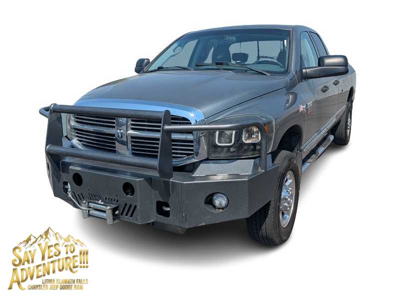 Mineral Gray Metallic 2009 Dodge RAM 3500 Pickup Truck Four-Wheel Drive 6-Speed Automatic