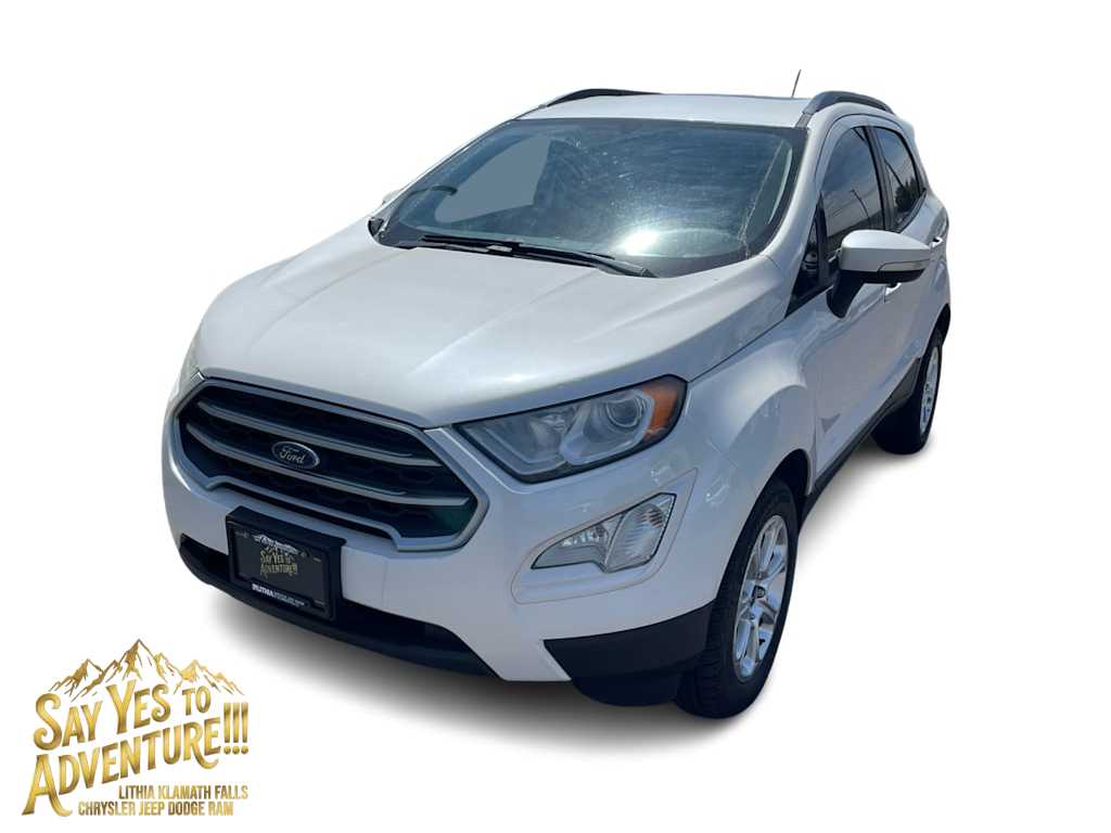 White Platinum Metallic Tri-Coat 2018 Ford EcoSport SUV / Crossover All-Wheel Drive 6-Speed Automatic
