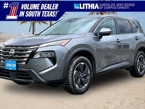 Gray (Gun Metallic) 2024 Nissan Rogue SUV / Crossover Front-Wheel Drive Continuously Variable Transmission