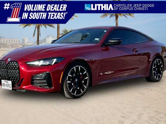 Vegas Red Metallic 2025 BMW 4 Series Coupe Rear-Wheel Drive 8-Speed Automatic