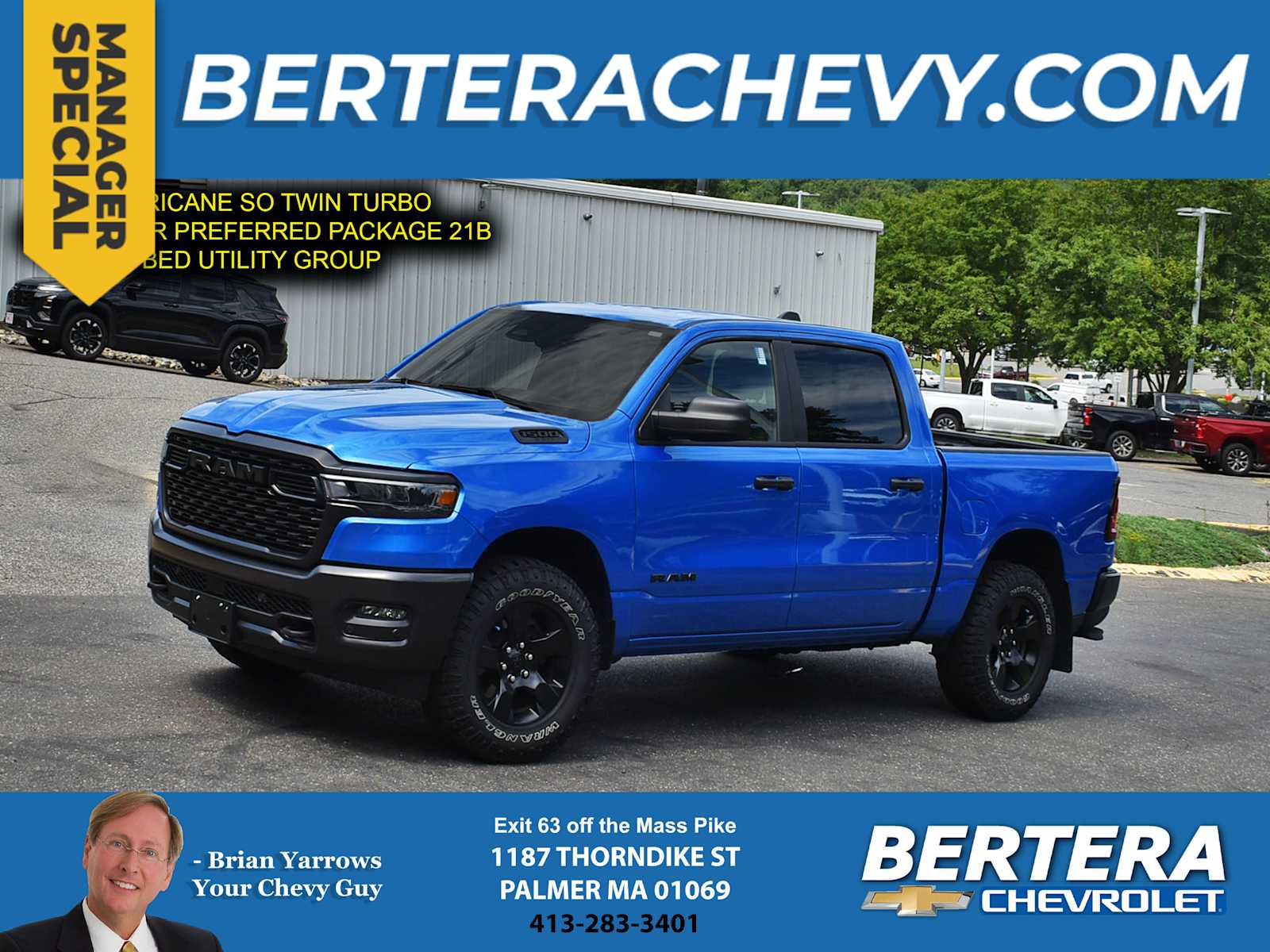  2025 RAM 1500 Warlock 4dr Crew Cab 4WD   