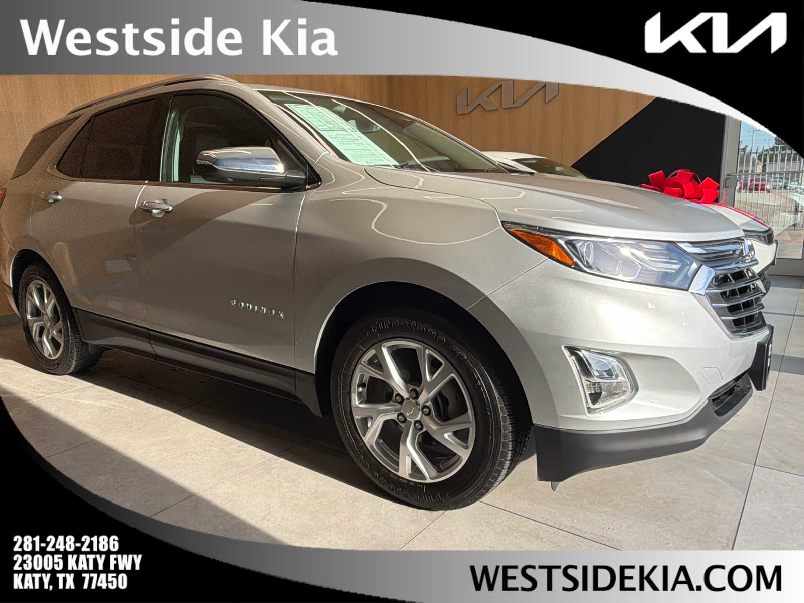 2021 Chevrolet Equinox Premier Silver Ice Metallic at Auto Boutique Texas