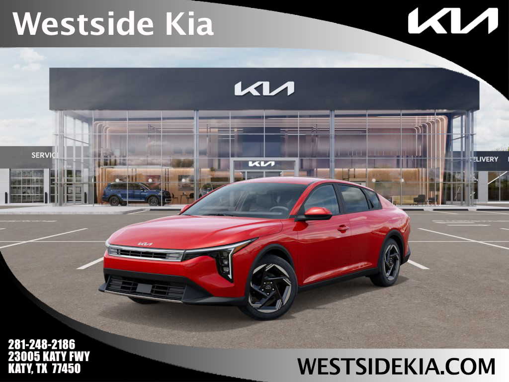 2025 Kia K4 EX Currant Red at Beck & Masten Kia