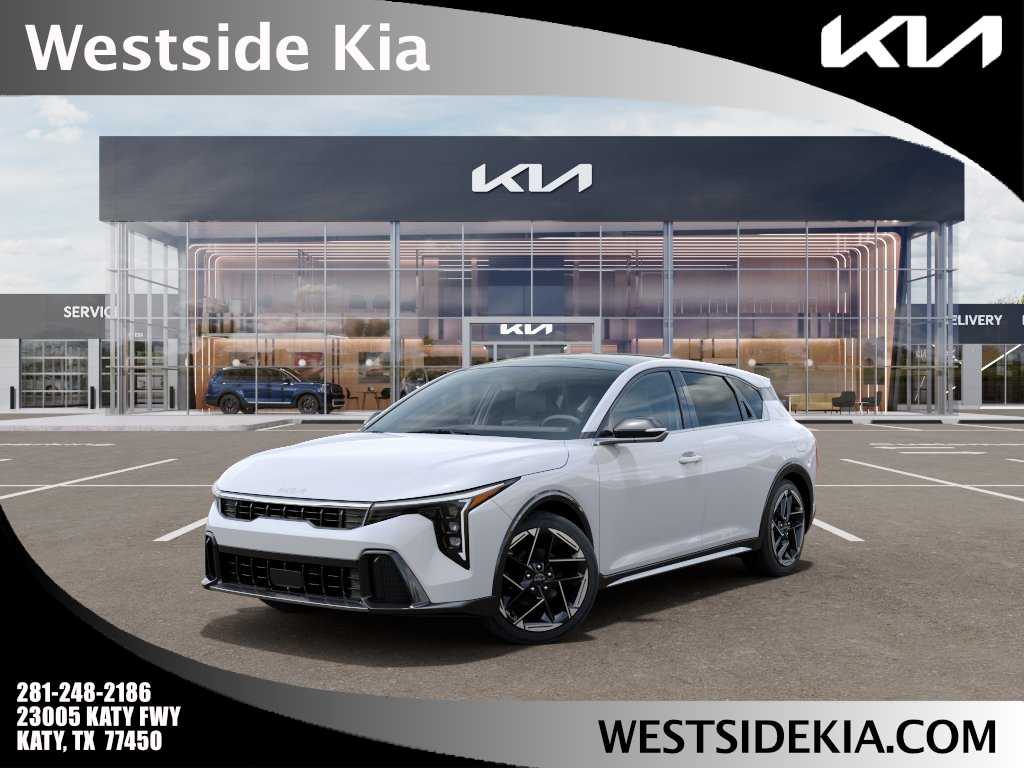 2026 Kia K4 Hatchback GT-Line Snow White Pearl at Beck & Masten Kia