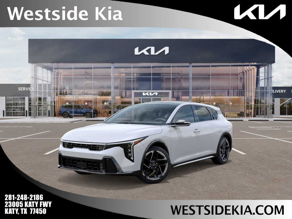 2026 Kia K4 Hatchback GT-Line Snow White Pearl at Beck & Masten Kia