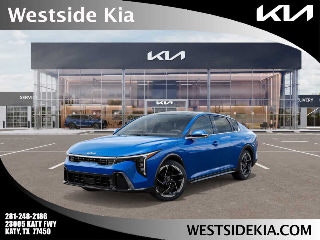 2025 Kia K4 GT-Line Wave Blue at Beck & Masten Kia