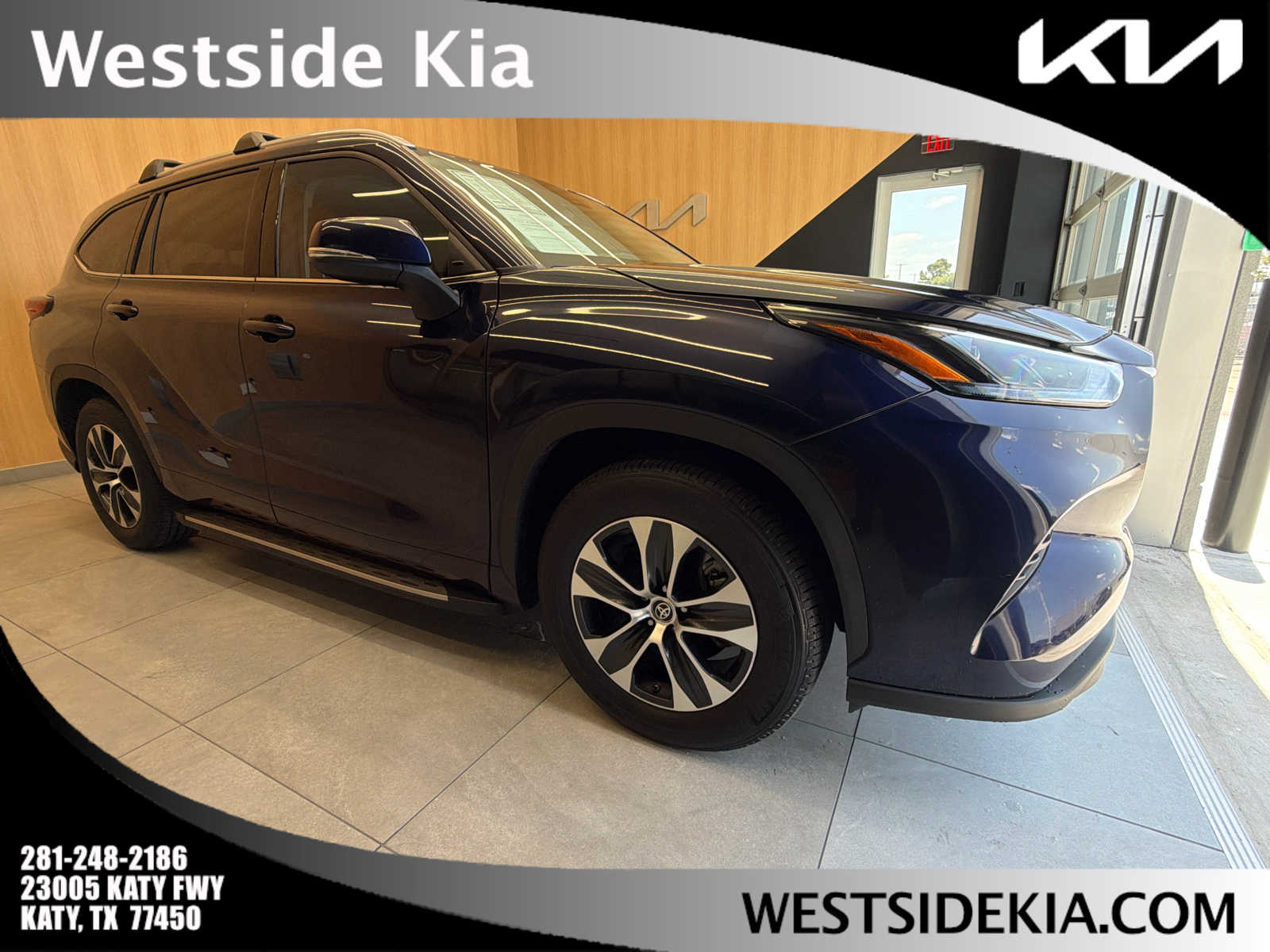 2022 Toyota Highlander XLE Blueprint at Group 1 Toyota Southwest