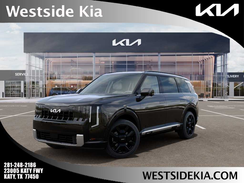 2027 Kia Telluride Hybrid SX Ebony Black at Westside Kia