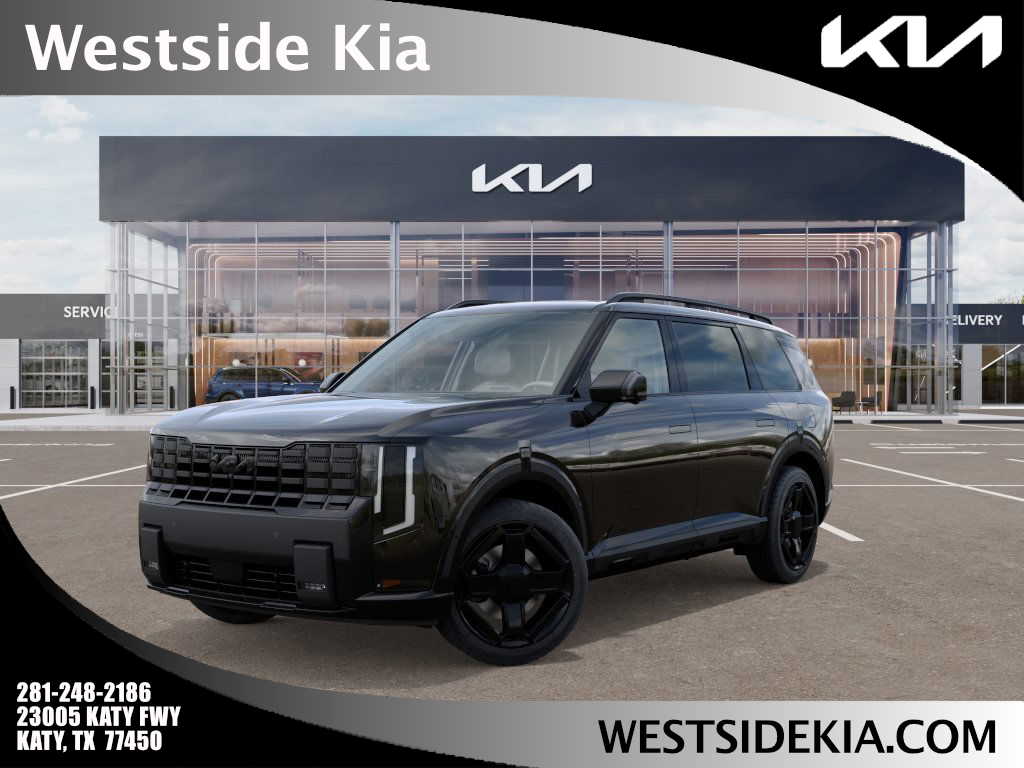 2027 Kia Telluride Hybrid X-Line SX Ebony Black at Westside Kia