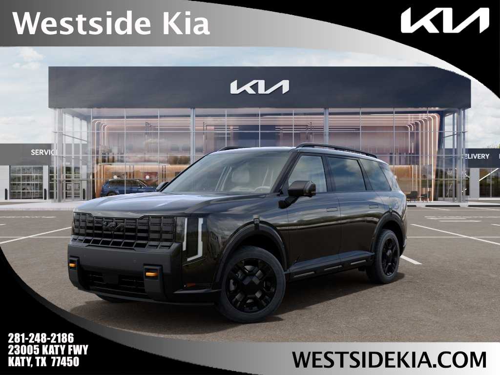 2027 Kia Telluride X-Pro SX-Prestige Ebony Black at Beck & Masten Kia