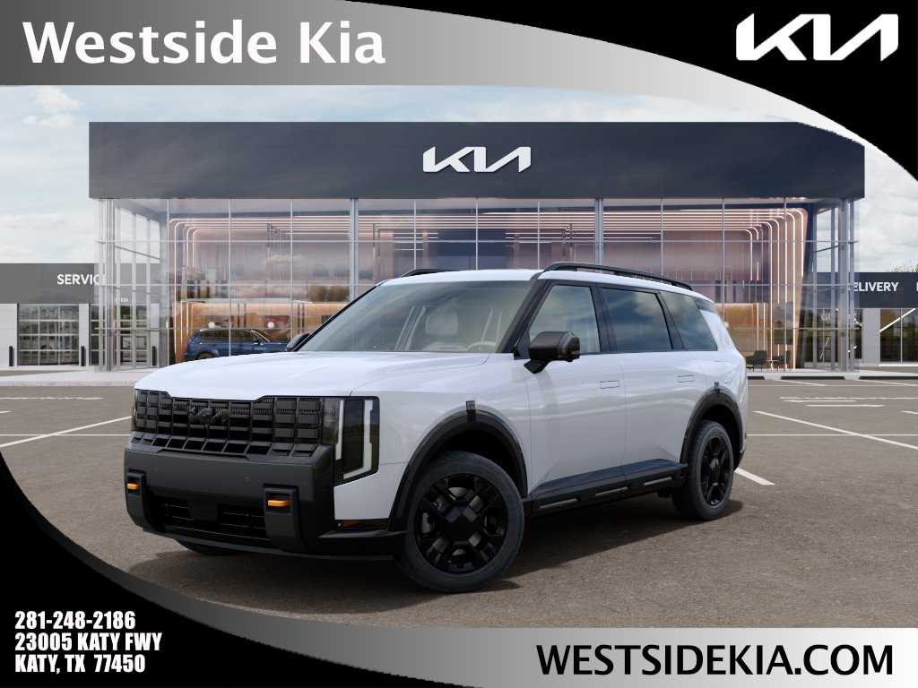 2027 Kia Telluride X-Pro SX-Prestige Glacial White Pearl at Beck & Masten Kia