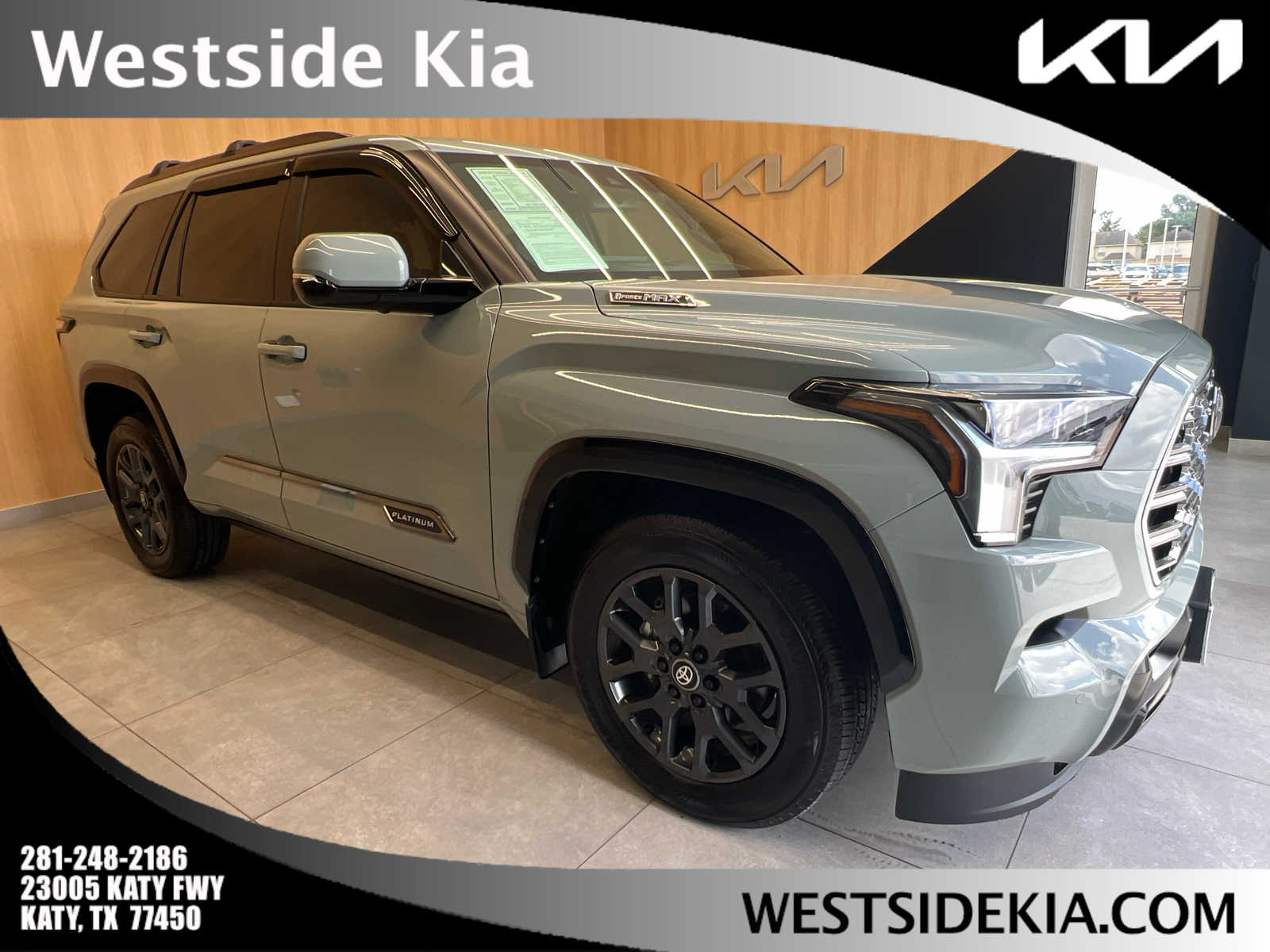 2026 Toyota Sequoia Platinum Lunar Rock at Group 1 Toyota Southwest