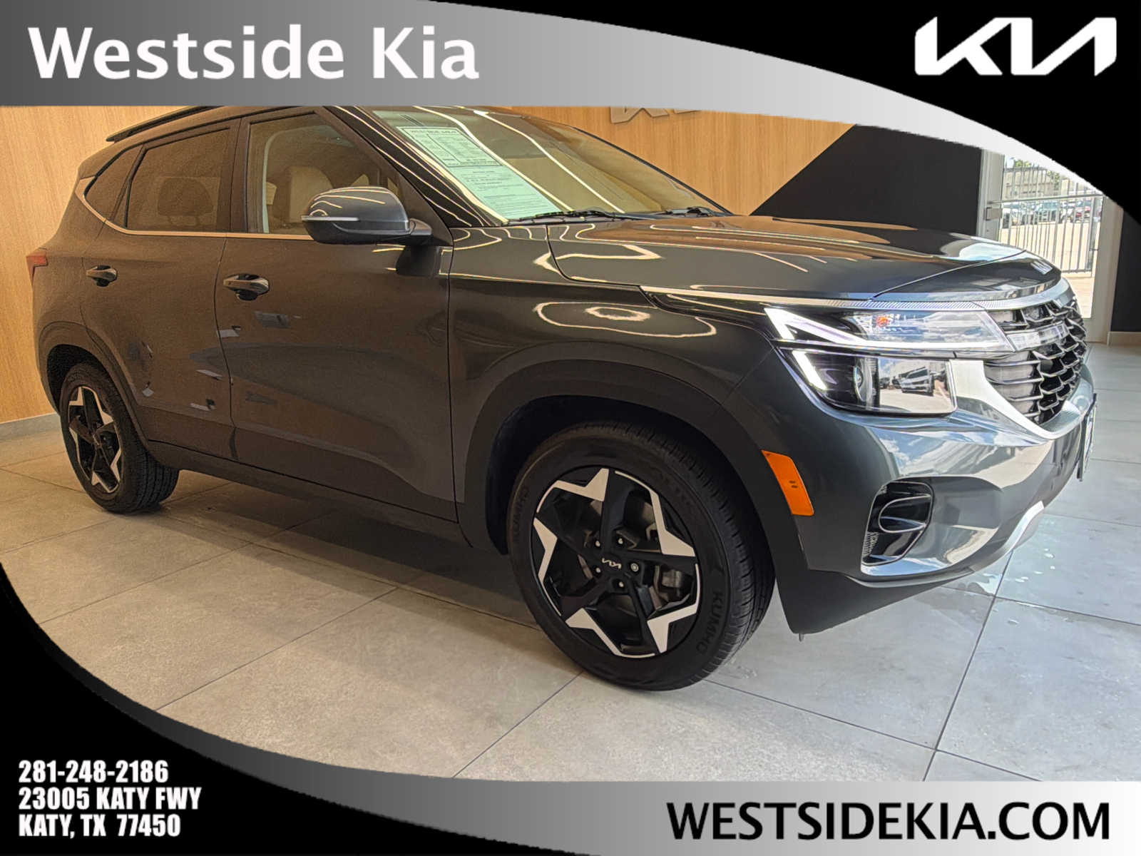2024 Kia Seltos EX Gravity Gray at HGreg Houston