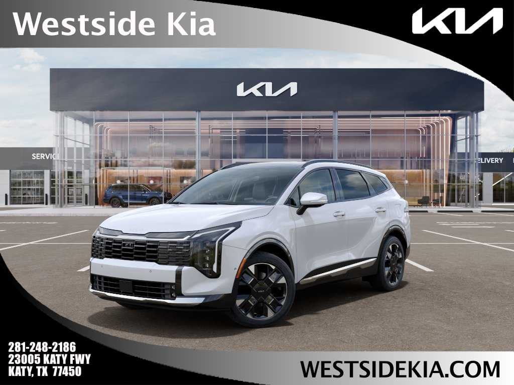 2026 Kia Sportage Hybrid SX-Prestige Snow White Pearl at Westside Kia