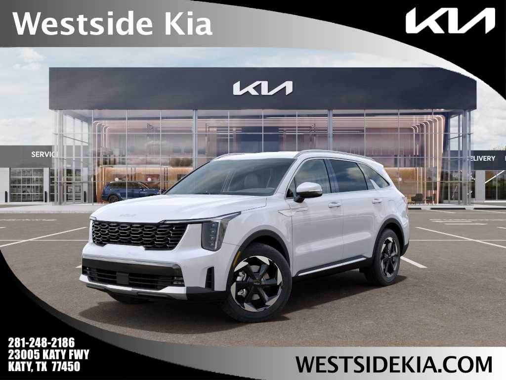 2026 Kia Sorento Hybrid EX Snow White Pearl at Beck & Masten Kia