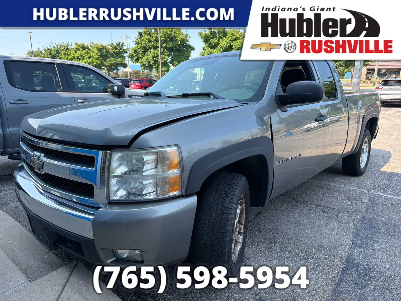 Graystone Metallic 2008 Chevrolet Silverado 1500 Pickup Truck 4-Speed Automatic