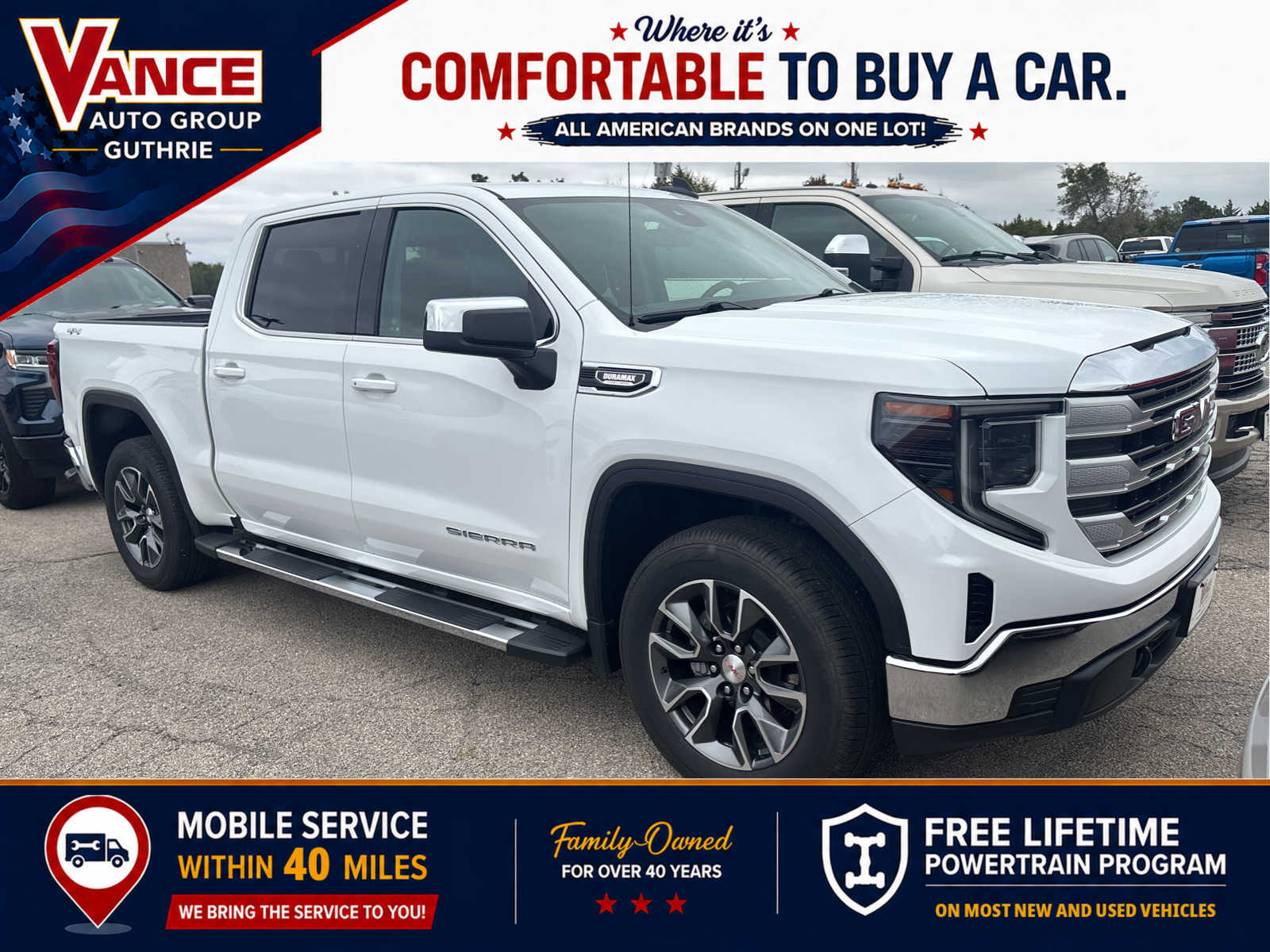 2024 GMC Sierra 1500 SLE Crew Cab 4WD   